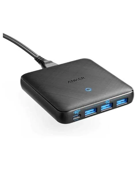  Anker Powerport Atom III Slim 4 Port Adapter 65 W Mobile Charger