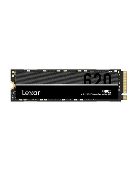 Lexar NM620 SSD 2TB PCIe Gen3 NVMe M.2 2280 Internal Solid State Drive