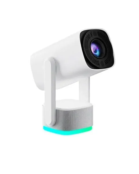 Pan Tilt Lamp Rechargable Projector- 4k 5Ghz Wi-Fi