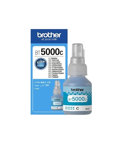  Brother Ink Cartridge BT5000 Cyan High Quality Ink for Exceptional Prints
