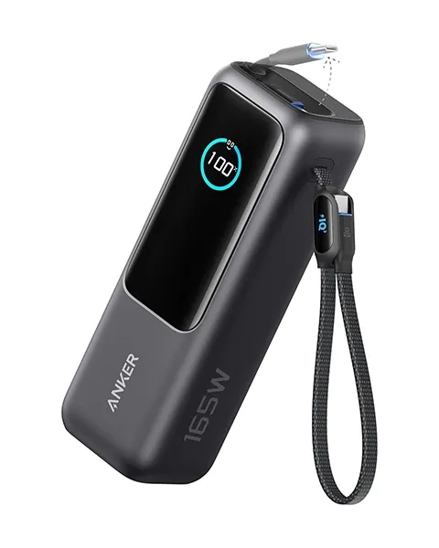  ANKER Laptop Power Bank 25,000mAh Portable Charger with Triple 100W USB-C A1695