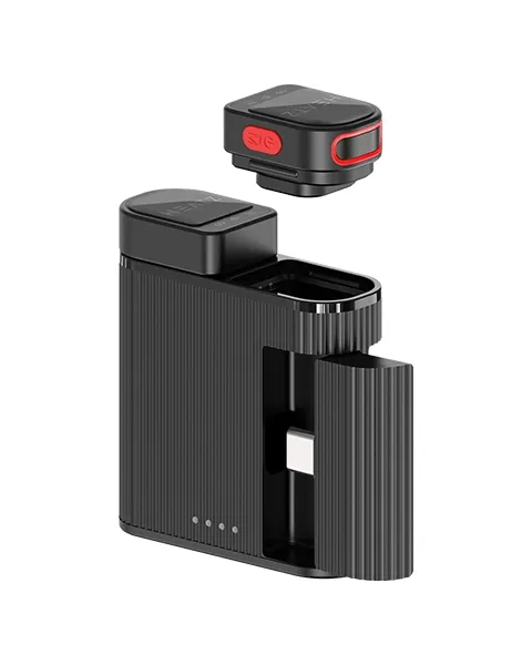  HEATZ ZU34 Wireless button mic with ENC 100m sound pickup