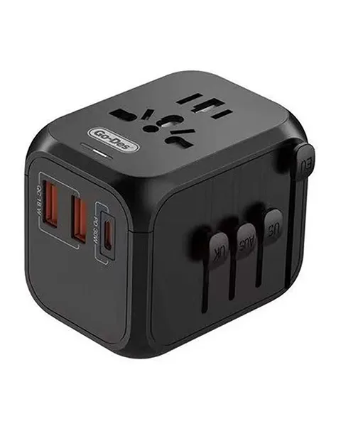  GO-DES TRAVEL ADAPTER 4-IN-1 PLUG GD-B613