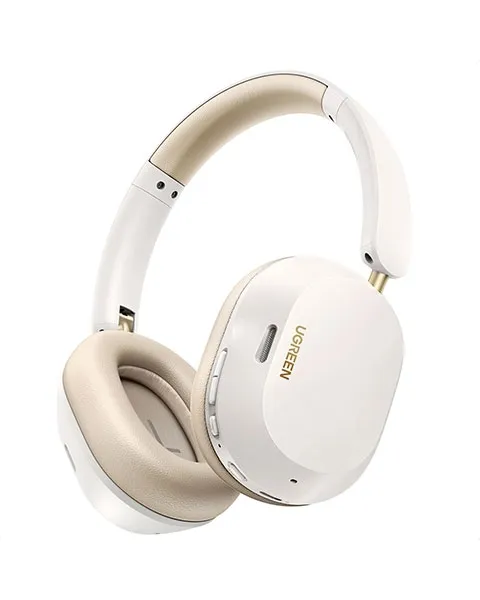  UGREEN HiTune Max5C Headphones Wireless 75H Playtime Bluetooth 5.4 Over-ear Headsets-White