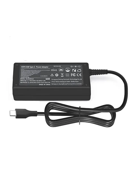 HP Laptop Charger 65W 19.5V USB Type C Pin Adapter