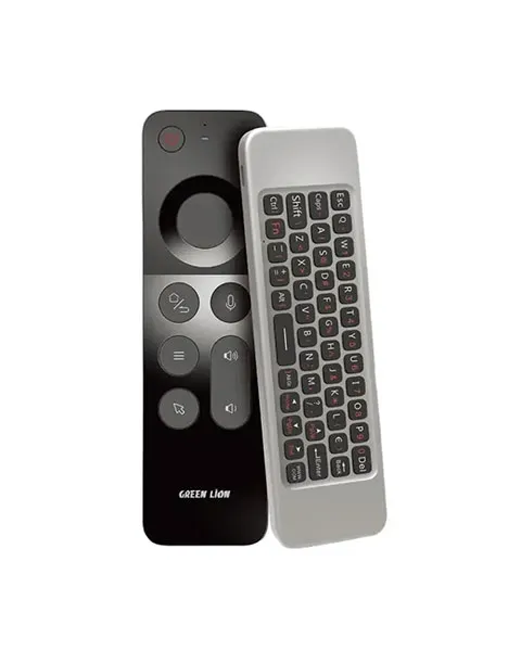 Green Lion 4 in 1 Wireless Remote With Keyboard-Black