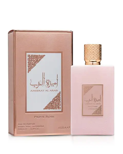  Asdaaf Ameerat Al Arab Prive Rose Eau de Parfum 100ML Spray for Women
