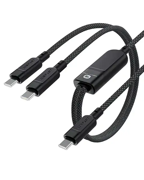  Acefast C5-11 Charging Data Cable USB-C to 2xUSB-C 100W