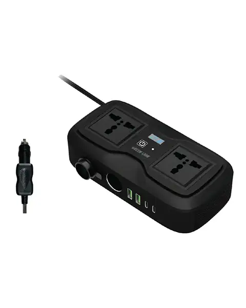  Green Lion GC-233 Power Inverter For Car-Black