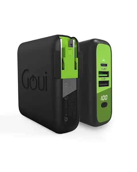  Goui Mbala Wall charger Power Bank 8000mAh-Black