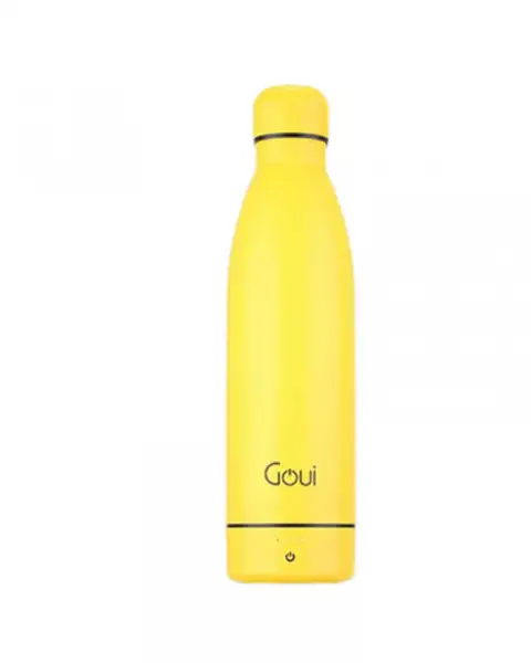 Goui Loch Bottle With Wireless Power Bank 6000mAh-Yellow