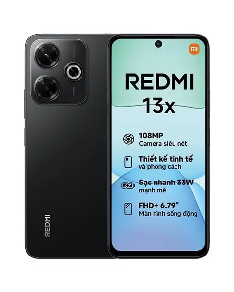 Xiaomi Redmi 13X 4G 256GB ROM 8GB RAM Dual SIM-Black