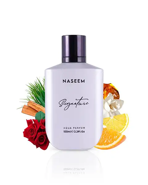 NASEEM Signature Silver AQUA Parfum 100ml - Elegant Unisex