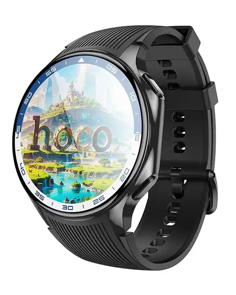  HOCO Y24 AMOLED Smart Sport Watch Call Version-Black