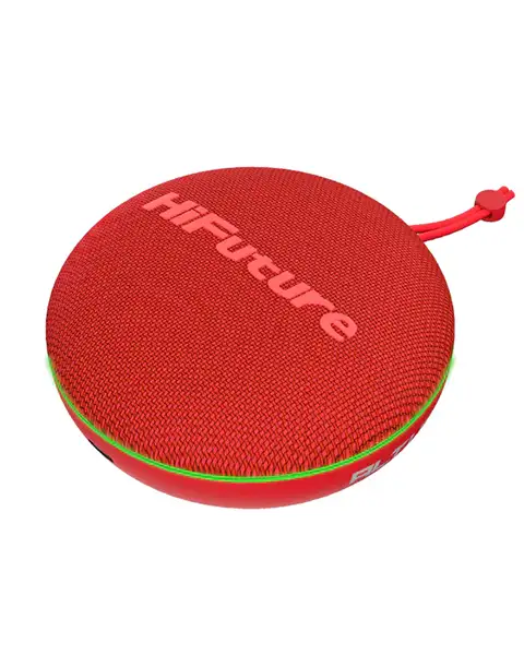 Hifuture Altus 10w Wireless Ultra Portable Speaker 8hrs Playtime And Waterproof-black
