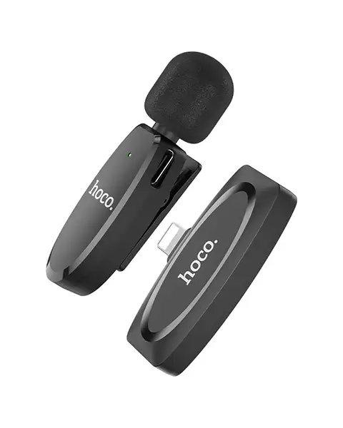Hoco L15 Type-c Crystal Lavalier Wireless Digital Microphone