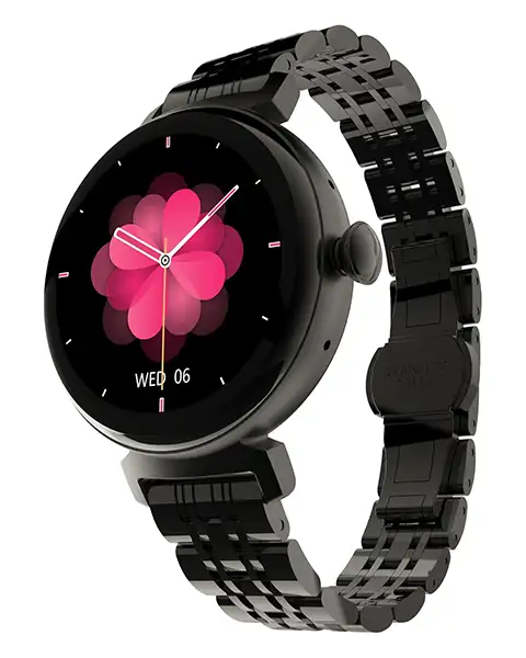 Hifuture Future Aura Female Bt Calling Smart Watch - Black