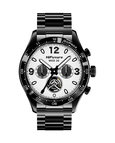 Hifuture Go Pro2 Smart Watch – 1.32 Amoled Display-wireless Calling- Silver