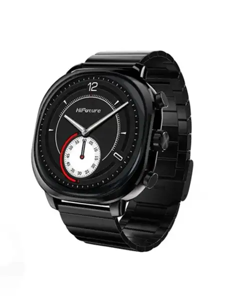 Hifuture Aix Stainless Steel Smart Watch-black