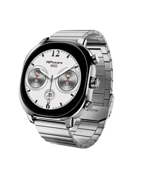 Hifuture Aix Stainless Steel Smart Watch-silver