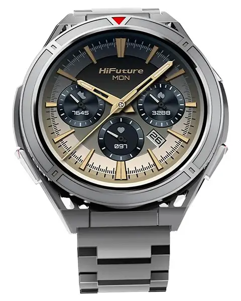 Hifuture Active Smartwatch With Dual Band Gps-silver