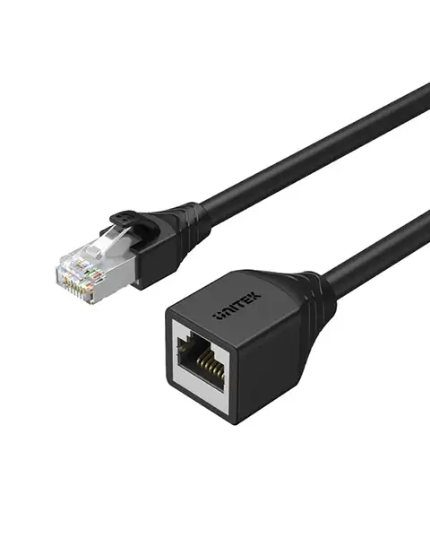  Unitek Cat 6 STP RJ45 Ethernet Extension Male To Female Cable 3 Meter