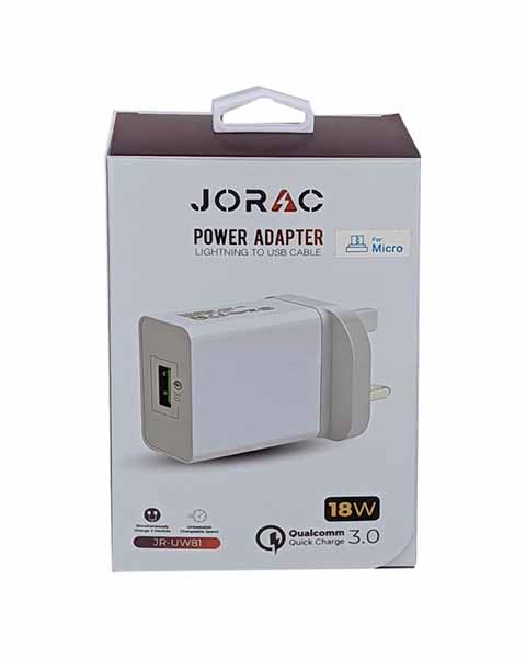  Jorac UW81 Charger 18W Micro