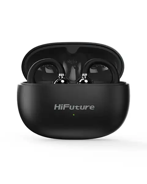 Hifuture Flexclip Open-ear Wireless Earbuds Enc-black