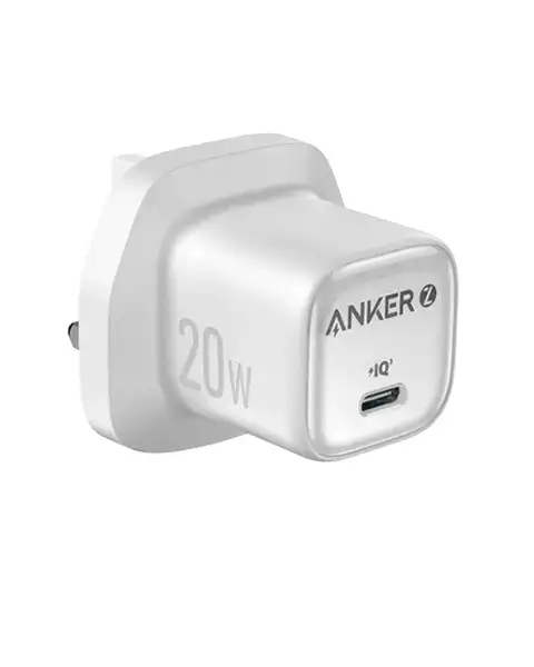 Anker Zolo Charger 20W PD Fast Charging-White