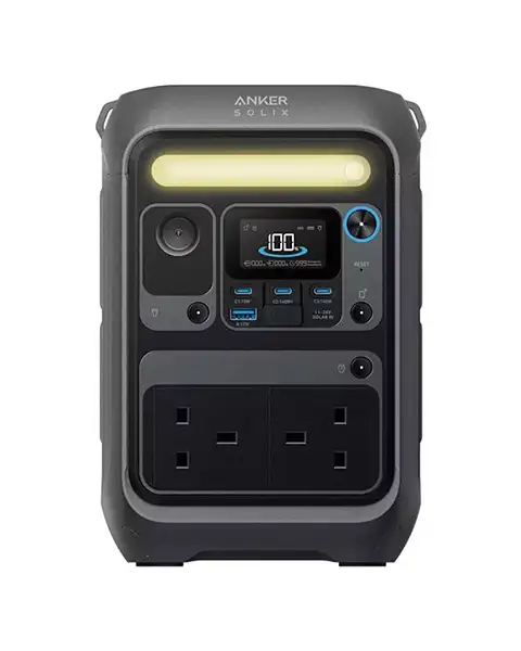 Anker SOLIX C300X Portable Power Station 288Wh LiFePO4 Battery 600W