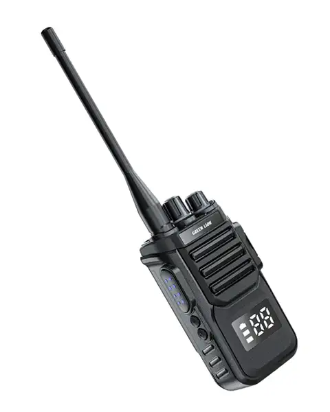 Green Lion GPX700 Walkie Talkie - Black