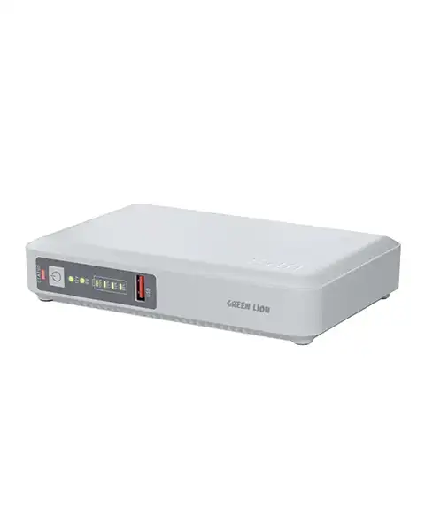 Green Lion Mini DC UPS Multifunction Network - White