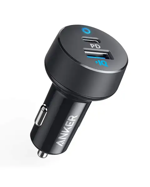 Anker PowerDrive 2 Port 35W Dual USB-C Fast Car Charger A2732HF1