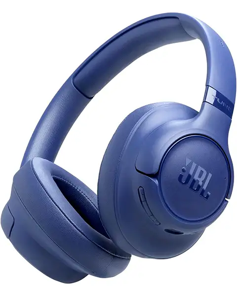 JBL Tune 730BT Wireless Over-Ear Bluetooth Headphones with Pure Bass Sound-Blue