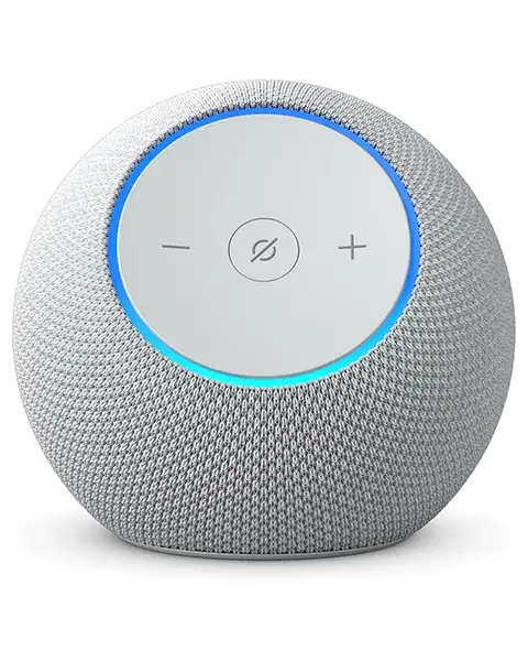 Amazon Echo Dot Max Smart Speaker Designed for Alexa- Glacier White