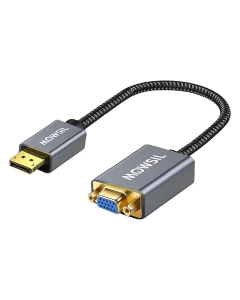 DisplayPort (DP) to VGA Adapter Mowsil MODVG