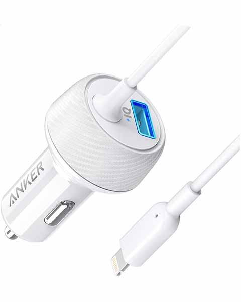  Anker 24w Car Charger iPhone