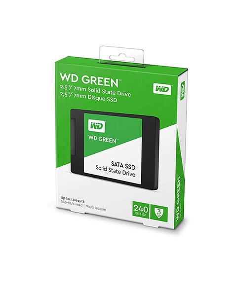  Western Digital 240GB Green SATA III 2.5 Inch Internal SSD Drive