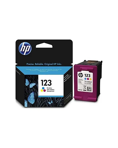  HP 123 Tri-Color Original Ink Cartridge