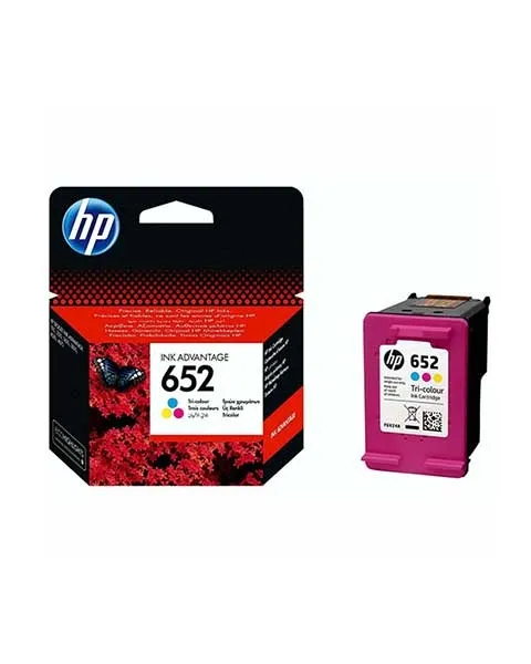  HP 652 Tri-Color Original Ink Advantage Cartridge