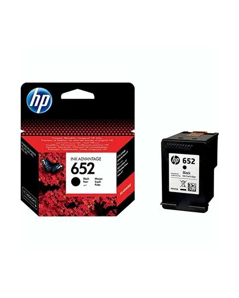 Hp 652 Black Original Ink Advantage Cartridge