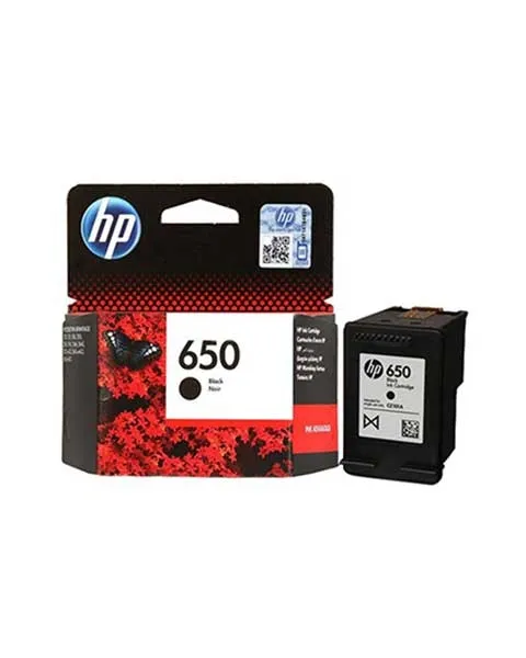 Hp 650 Black Original Ink Advantage Cartridge