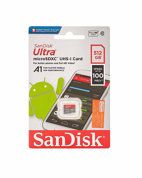 SanDisk 512GB Ultra MicroSD