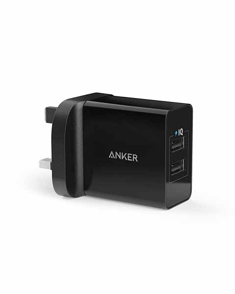 Anker 24W 2-Port USB Charging Adaptor