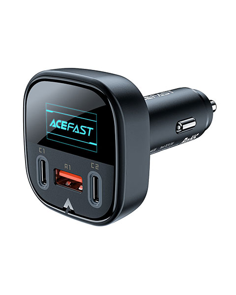  Acefast B5 Fast Charge Car Charger 101W (2xUSB-C+USB-A)