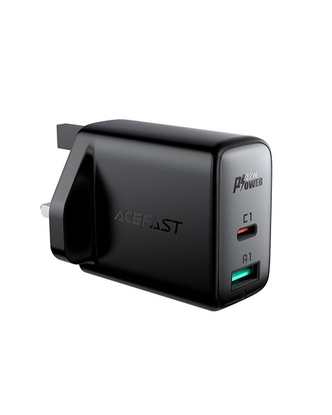  Acefast A8 Fast Charge Home Charger PD32W (1xUSB-C+1xUSB-A)