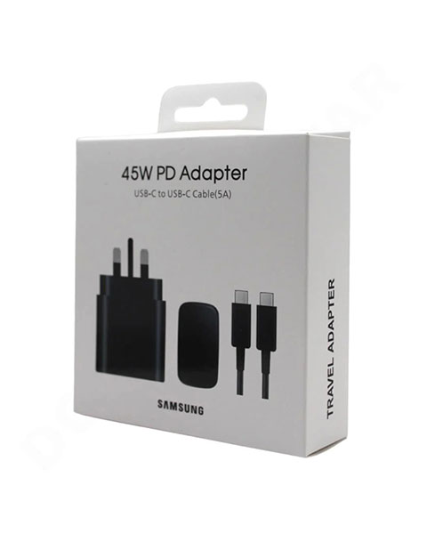 Samsung 45W PD Power Adapter With Type-C to Type- C Cable