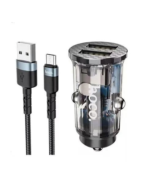  HOCO Car Charger DZ3 With Type-C Cable