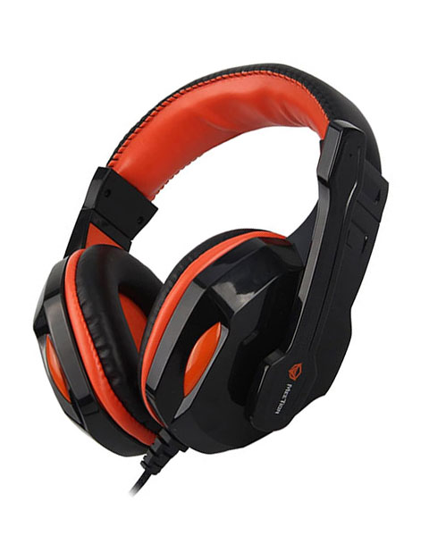 MEETION MT-HP010 Wired Gaming Headphone with Adjustable Headband, No