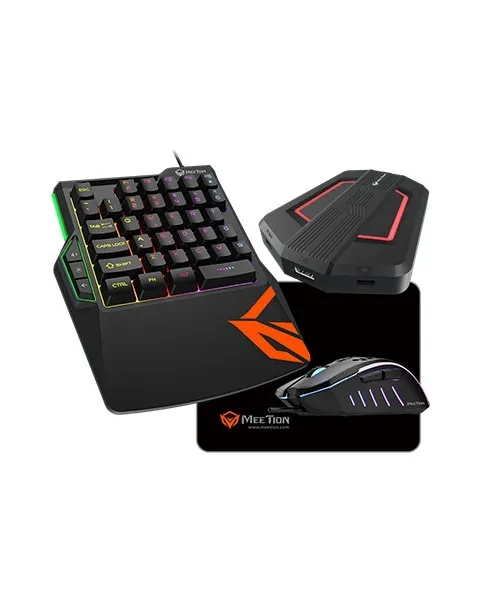  MEETION Gaming Kit Console Keyboard and Mouse Bundle Converter - MT-CO015